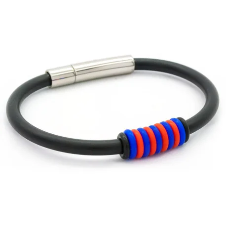 Polsera Eco-Cat Blaugrana amb paracord 550 en colors blaugrana