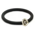 Polsera de la Rosa de Sant Jordi amb rosa de plata de llei