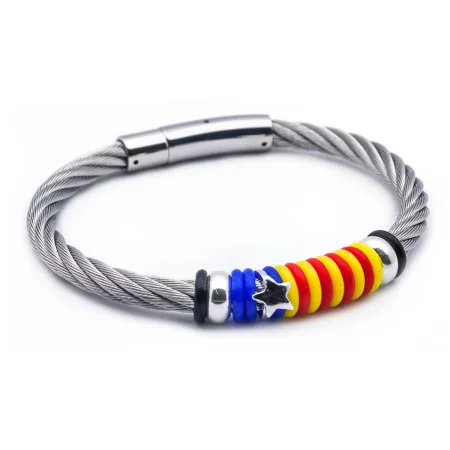 Polsera Estelada del Núm. 5 amb Acer Trenat