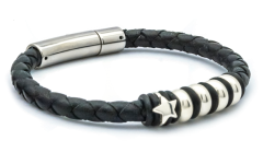 Polsera Black-Cat Núm. 5 Estelada Trenada