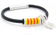 Polsera Catalana Num 4 amb Rosa